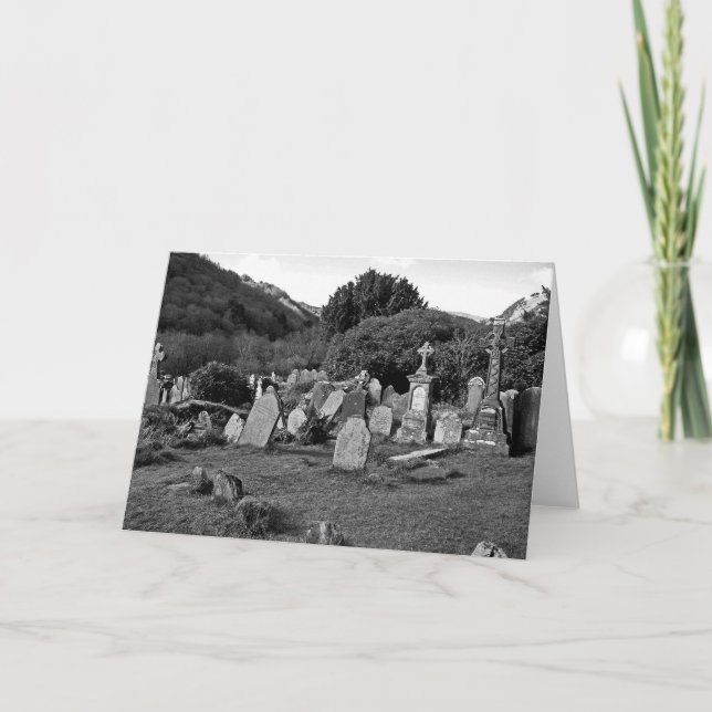 Glendalough Cemetery Kort (Framsida)