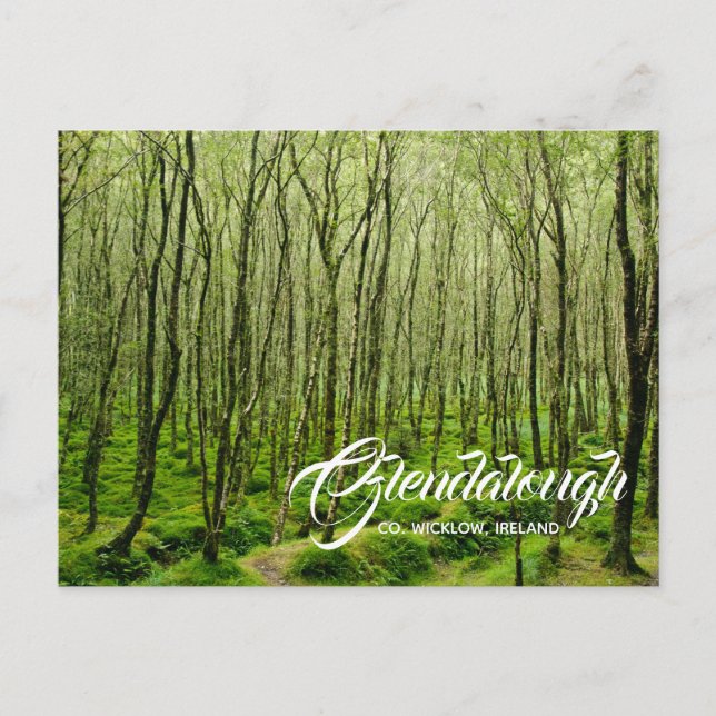 Glendalough, County Wicklow, Ireland Postcard Vykort (Framsida)