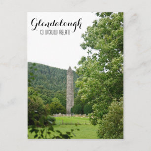 Glendalough Round Torn Vykort