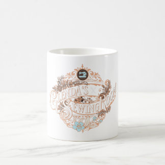 Glenda's Sewing Room T-Shirt Transparent Bkgrand Kaffemugg