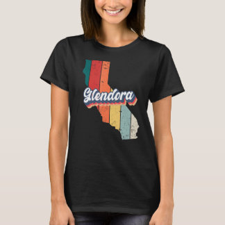 Glendora City Retro Vintage Hometown California T Shirt