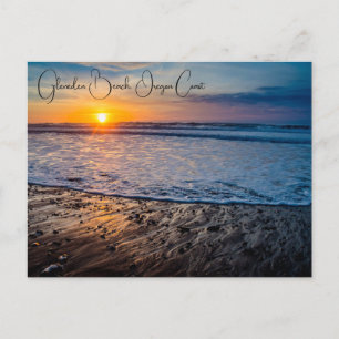 Gleneden Beach Oregon Kusten Vykort