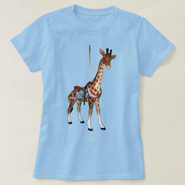 Glenen ekar giraffet tröja (Design framsida)