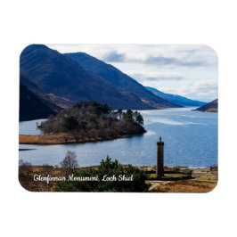 Glenfinnan Monument, Loch Shiel, Skottland Magnet