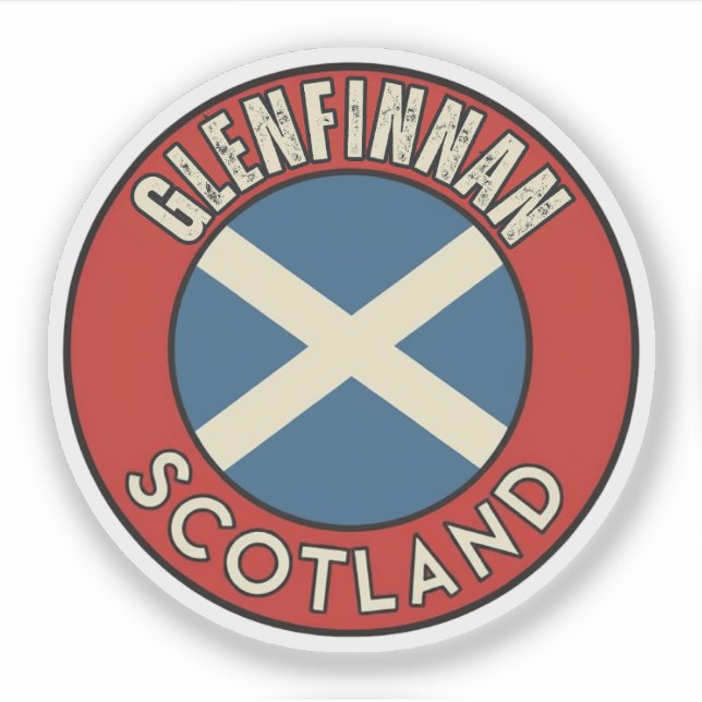 Glenfinnan, Skottland Klistermärken (Framsida)