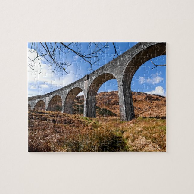 Glenfinnan Viaduct Pussel (Horisontell)