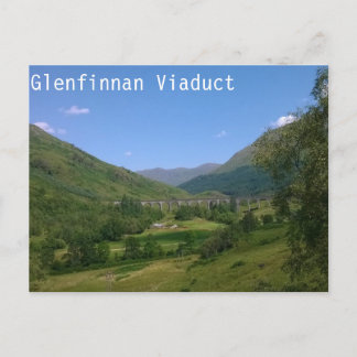 Glenfinnan Viaduct, Skottland Vykort