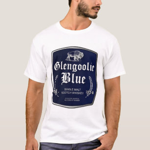 Glengoolie blått t shirt