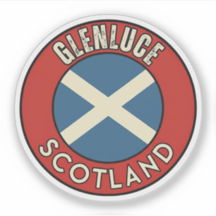 Glenluce, Skottland Klistermärken