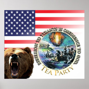 Glenn Beck Tea Party Poster