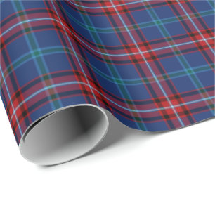 Glenn Klan Tartan Irish Plaid Mönster Presentpapper