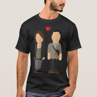 Glenn & Maggie TWD Sticker.png T Shirt