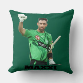 Glenn Maxwell Melbourne Stars Cricket Fan-konst Kudde