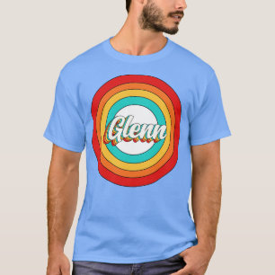 Glenn Namn Shirt Vintage Glenn Circle T