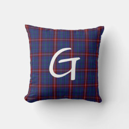 Glenn Play Monogrammed Pillow Kudde