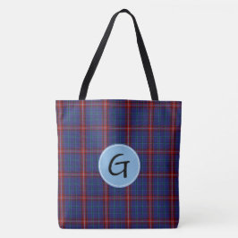 Glenn Tartan Play Tote Bag Tygkasse