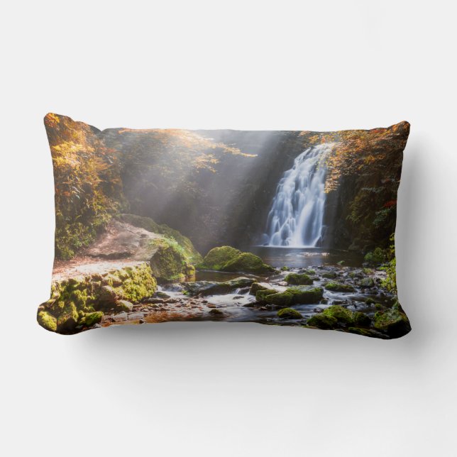Glenoe Waterfall | Antrim, Nordirland Lumbarkudde (Framsida)