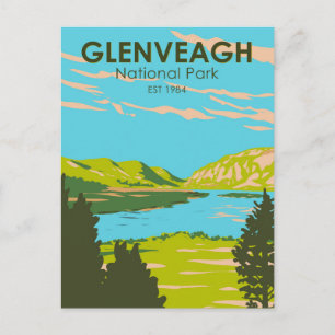 Glenveagh National Park Ireland Lough Veagh Travel Vykort