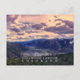 Glenwood Canyon-vykort Vykort