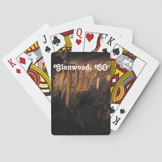 Glenwood Caverns Spel Kort (Baksidan)