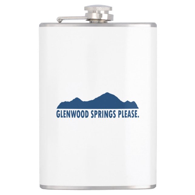 Glenwood Springs Colorado Vänligen Fickplunta (Framsidan)