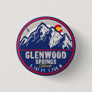 Glenwood Vår Colorado Ski Hiking Mountain Knapp