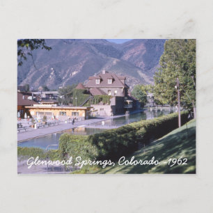 Glenwood Vår Colorado Vykort