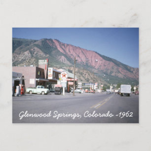 Glenwood Vår Colorado Vykort