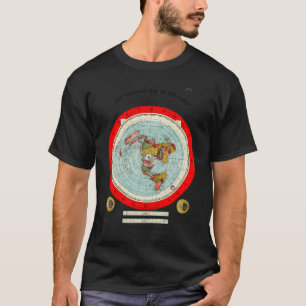 Gleonons nya standard Karta i världen T Shirt