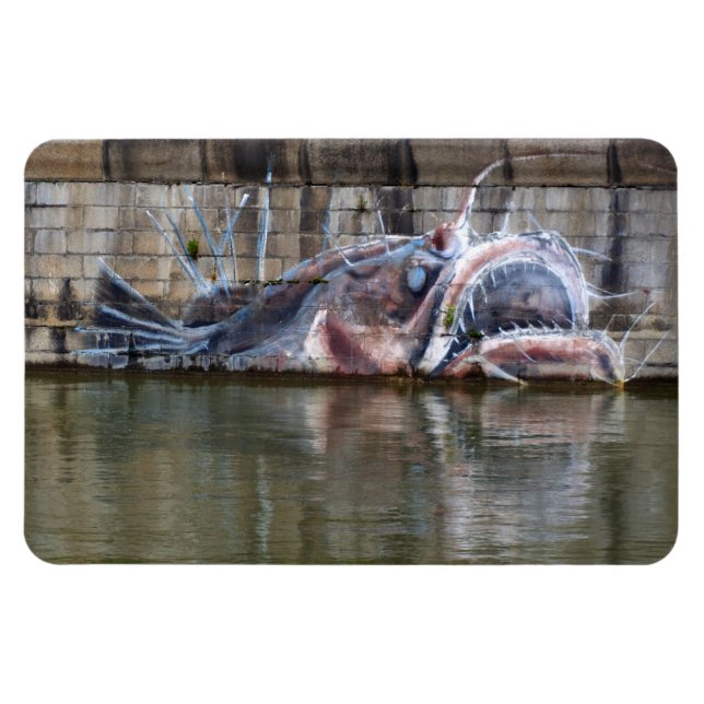 Glerfisk Magnet (Horisontell)