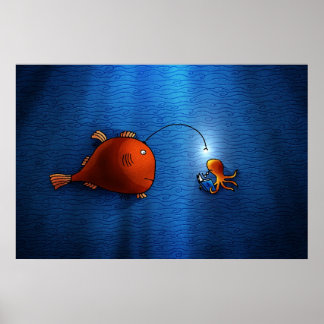Glerfisk Poster