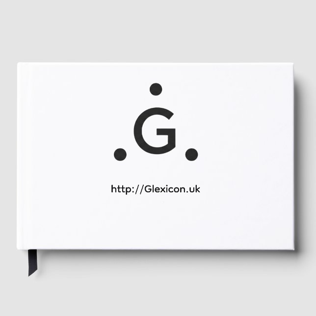 Glexicon Storbritannien Gästböcker (Framsida)
