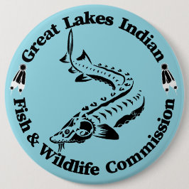 GLI-FWC - Sturg Logo Button Knapp