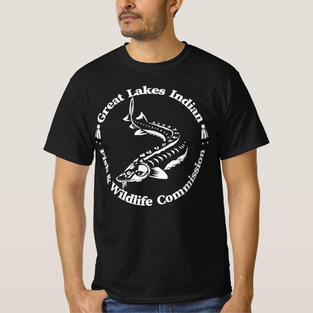 GLI-FWC - Sturg Logo & Scutes - Herr T Shirt (Framsida)