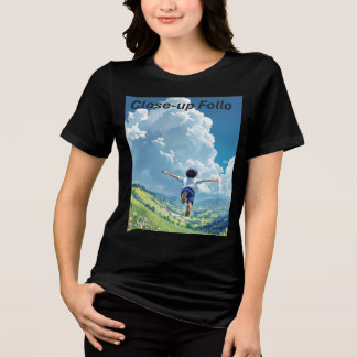 Glidande Drömlandschaft Kvinnors Tee