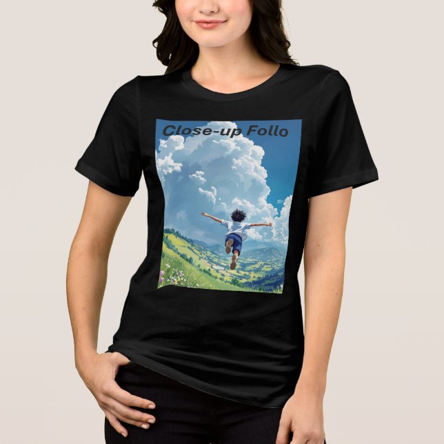 Glidande Drömlandschaft Kvinnors Tee (Framsida)