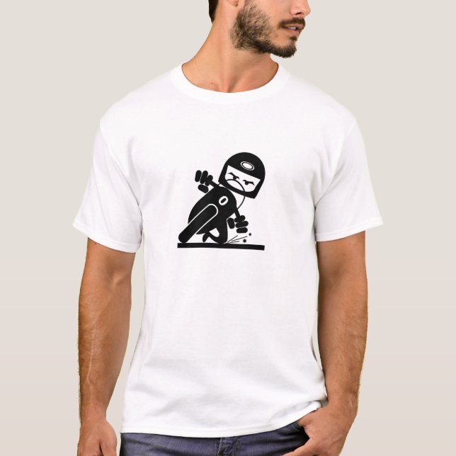 Glidaremotard T Shirt (Framsida)
