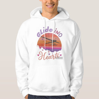 "Glide in Hearts Hoodie