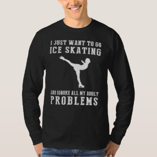 Glide to Joy: Ansvar för Vuxen av isfär-fjällande T Shirt