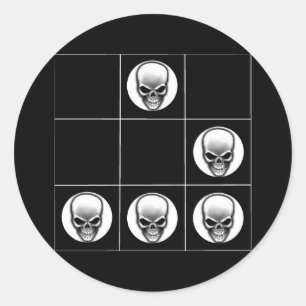 Glider: en universell Hacker Emblem-etikett Runt Klistermärke