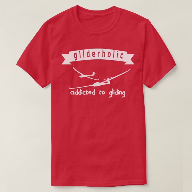 Glider Plane Gliding Pilot Incredible  T Shirt (Design framsida)