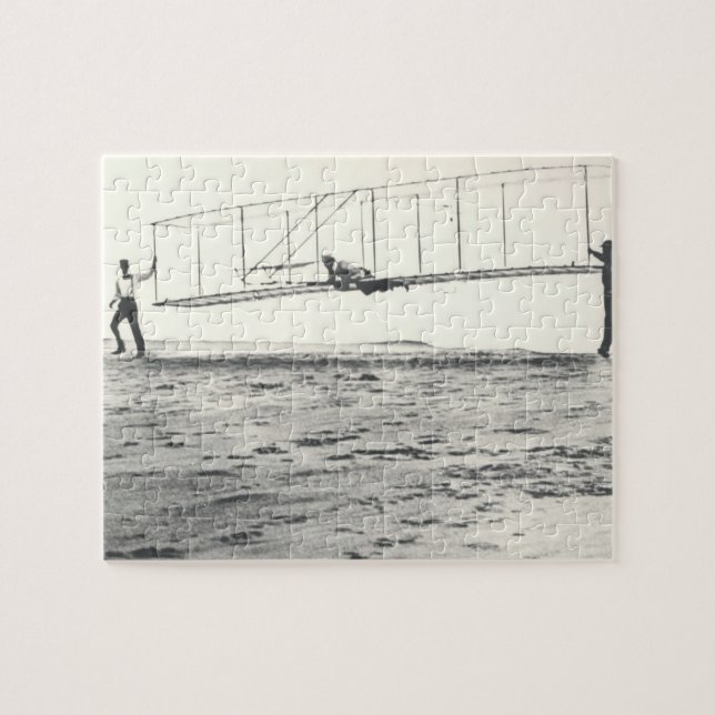 Glider-provning av Wright Brothers Pussel (Horisontell)