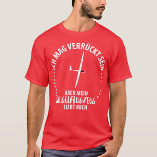 Glider-skjutreglagsreglage flygplan 21 t shirt