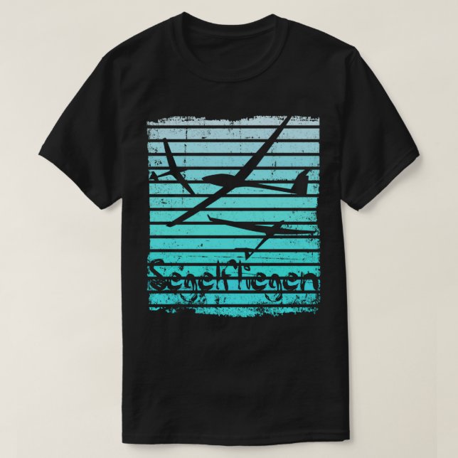 Glider-skjutreglerpilot 1 t shirt (Design framsida)