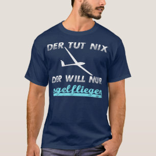 Glider-skjutreglerpilot (1) t shirt