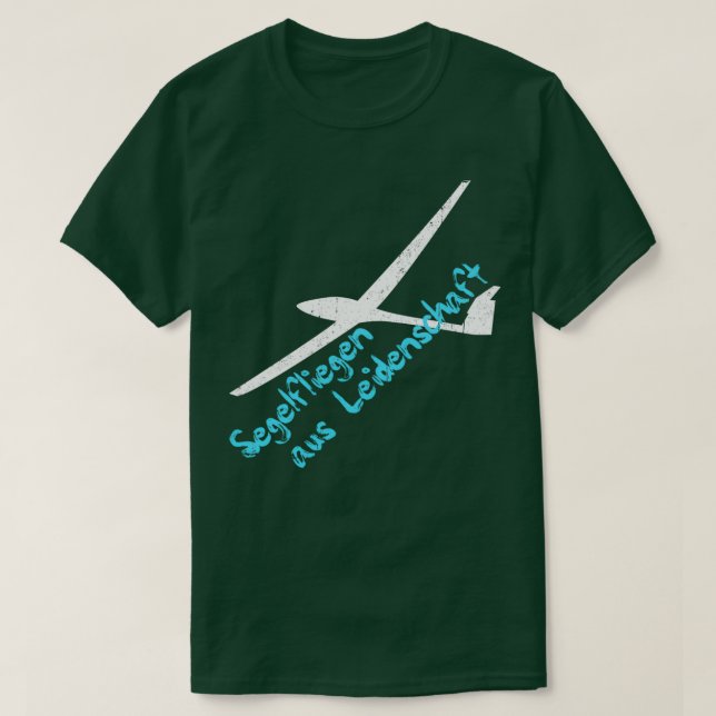 Glider-skjutreglerpilot 2 t shirt (Design framsida)