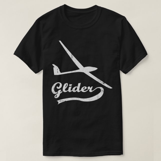 Glider-skjutreglerpilot 8 t shirt (Design framsida)