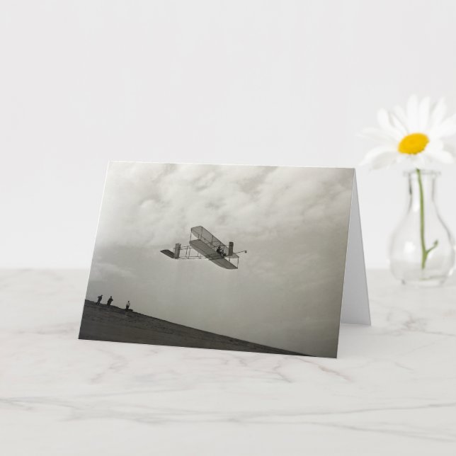 Glider Test Flight Aviation Wright Brothers Kort (Liten växt)