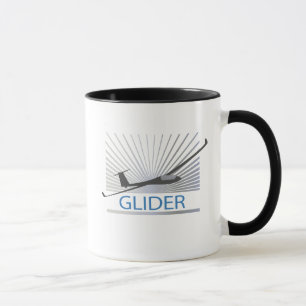 GlidflygplanSailplane flygplan Mugg
