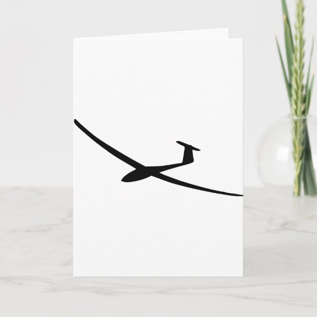 glidflygplansailplane kort (Framsida)